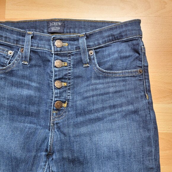 J. Crew High-Rise Skinny Jean in Signature Stretch | Size: 26" - Picture 9 of 17